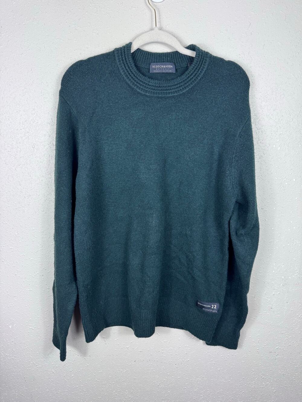 Scoth & Soda Green Mens Sweater Size Large